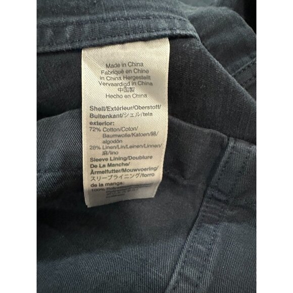 Wallace & Barnes cotton lined Blazer jacket color navy Size 34s - Picture 3 of 7